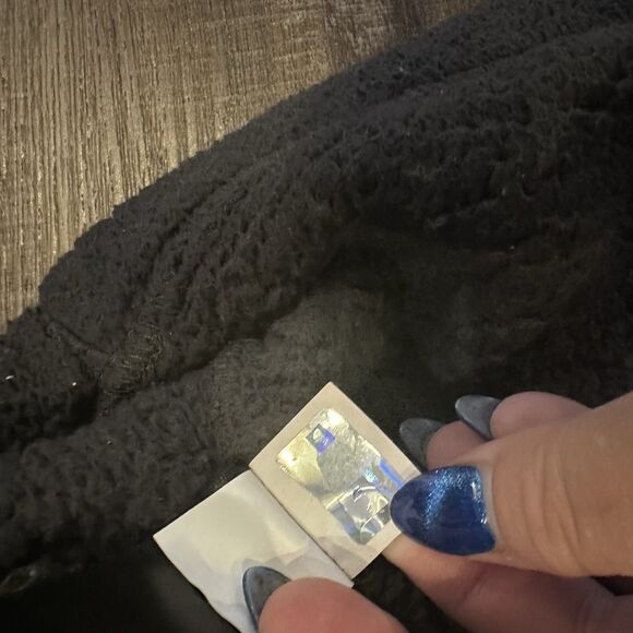 The North Face Campshire Sherpa Fleece Pull Over Sweater Size Medium M Dk Grey - Picture 7 of 9